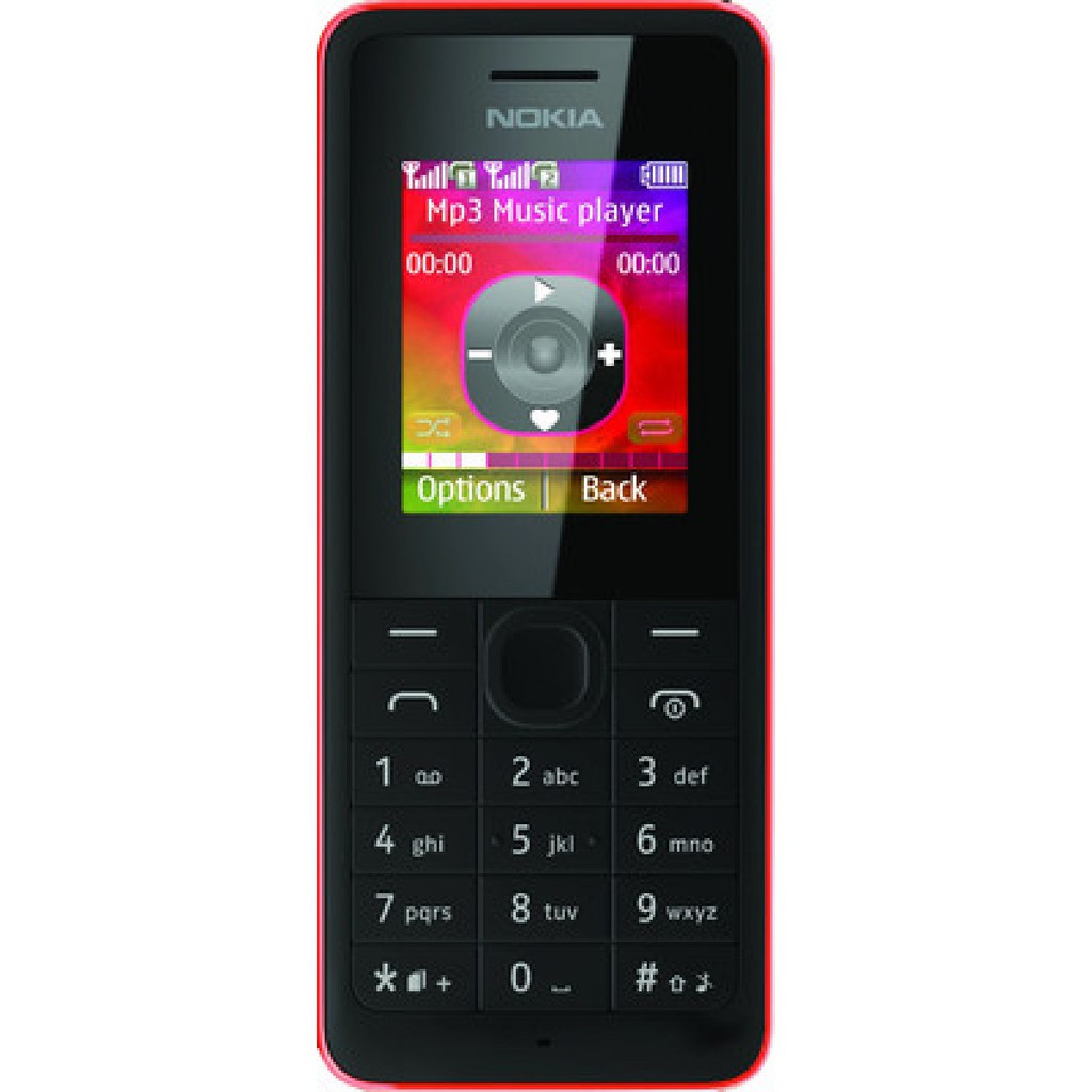 Điện thoại Nokia giá rẻ - Nokia 107 2SIM - Bao gồm PIN và SẠC - Hàng công ty