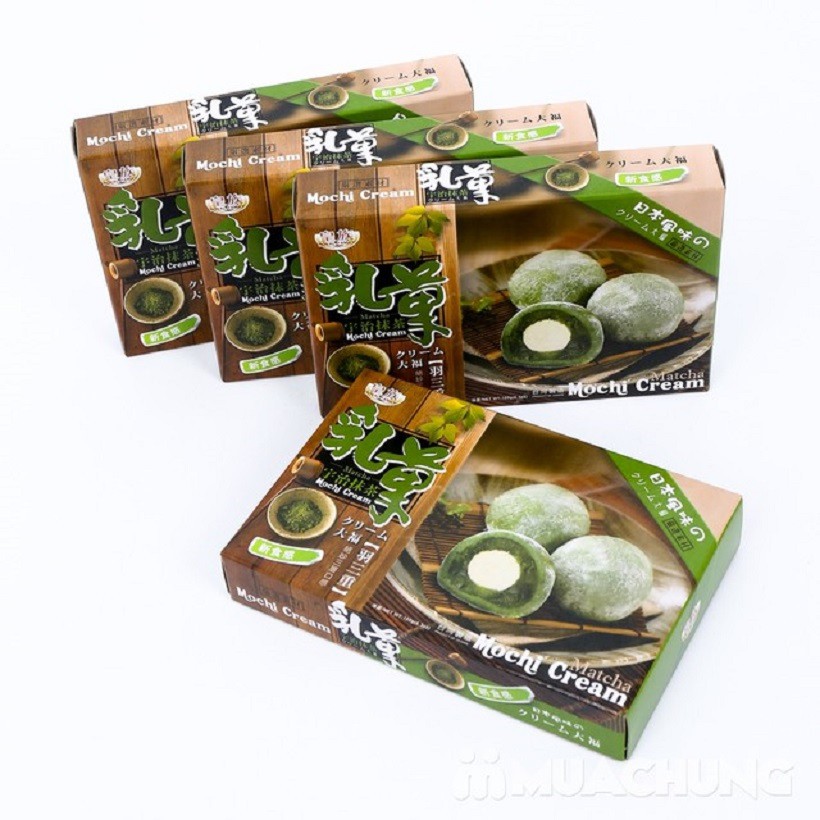 BÁNH MOCHI TRÀ XANH KEM (GREEN TEA) MATCHA MOCHI CREAM 180G – 1005037