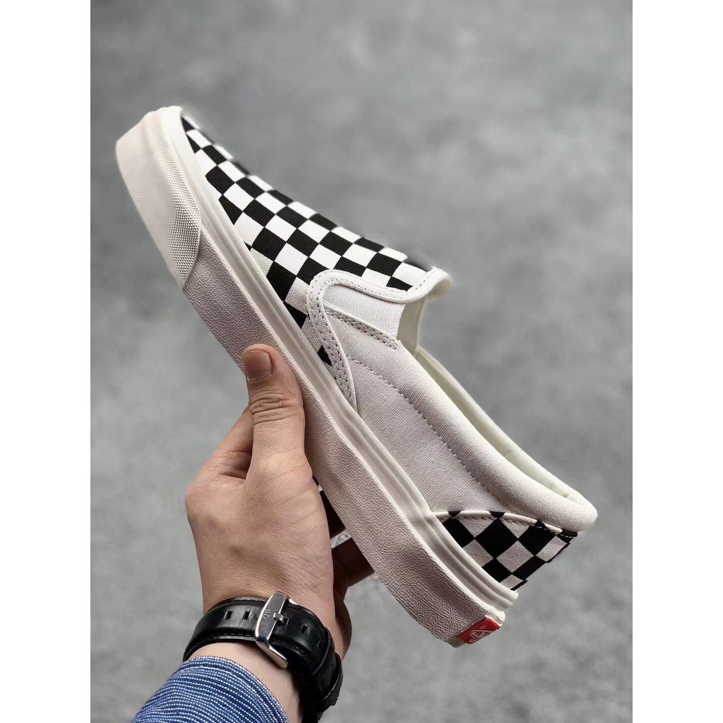 (Xả Hàng Đón 2020). Giày Vans vault Slip On Black&White  chính hãng 100% : ⁸ :; ` ; , ‣ , $ Ⓡ # ˢ :