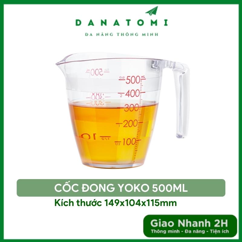 [HOT] Cốc Đong YOKO 500ML, Ly Chia Vạch Chính Hãng INOCHI