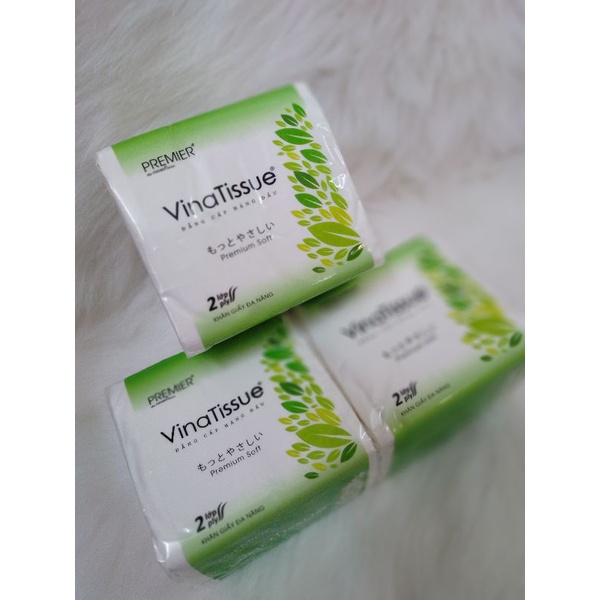 Khăn giấy lụa vinatissue 200 tờ