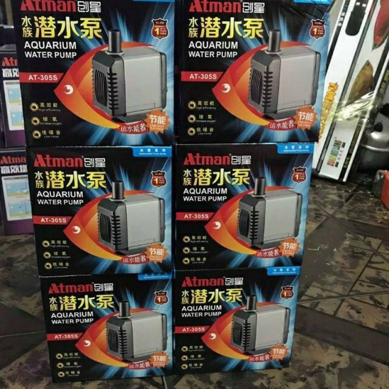 Máy Bơm Atman 301s/302s/303s/304s/305s/306s; Đủ công suất cho hồ cá cảnh