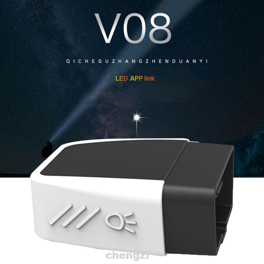 Đầu Đọc Mã Vạch Bluetooth Obd2 Có Đèn Led