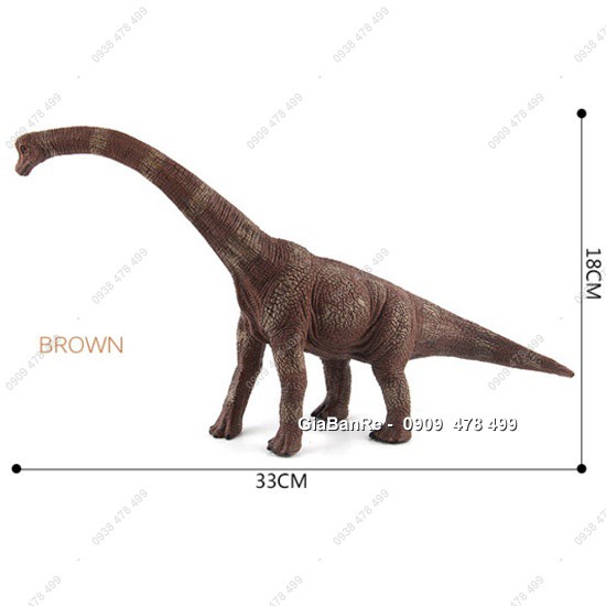Mô Hình Khủng Long Cổ Dài Brachiosaurus  - Thân Dài 33cm - 7747
