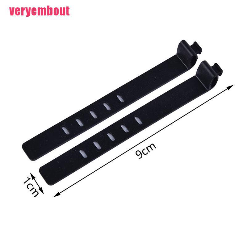 Bộ 2 Kẹp Giữ Dây Cáp / Tai Nghe / Dây Sạc Điện Thoại Bằng Silicon