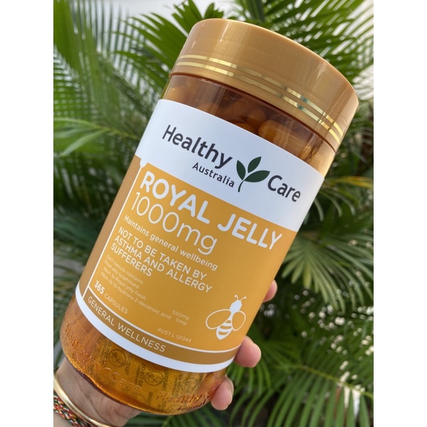 [CHÍNH HÃNG] Sữa Ong Chúa Healthy Care Royal Jelly 365 Viên