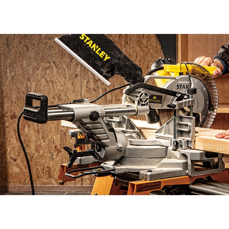 Máy cưa đa góc trượt 254mm 1800W STANLEY SM18 | DIYTOOLSHOP - Chính Hãng