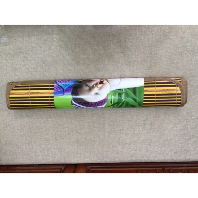 [ ĐẸP ] chiếu trúc Bamboo cho bé KT 60*120 made in Việt Nam ( VANG NAU)