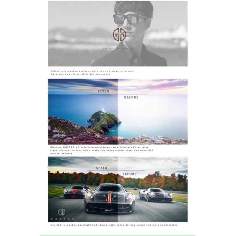 Kính mát Nam phân cực [ G9820 ] | BigBuy360 - bigbuy360.vn