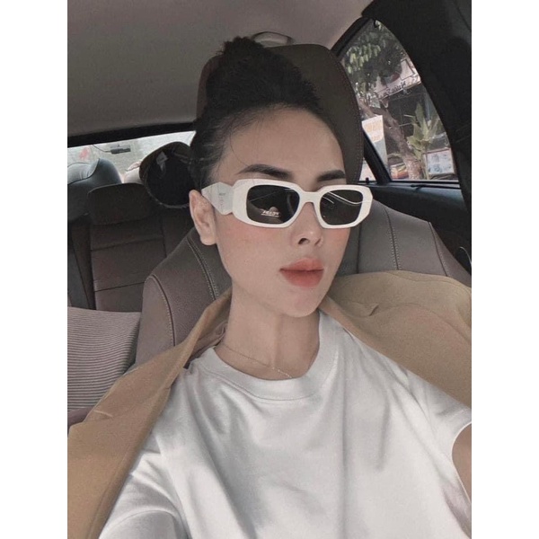 Kính mát pra trắng đen fullbox