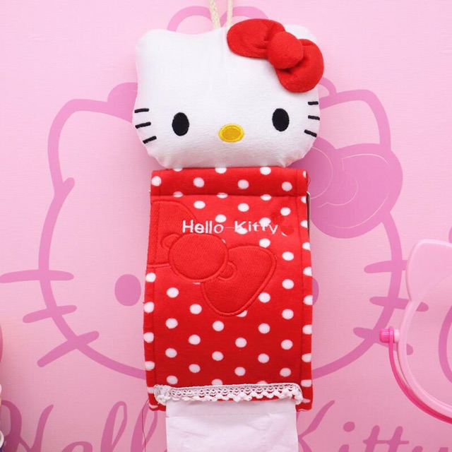 Treo khăn giấy cuộn Hello Kitty