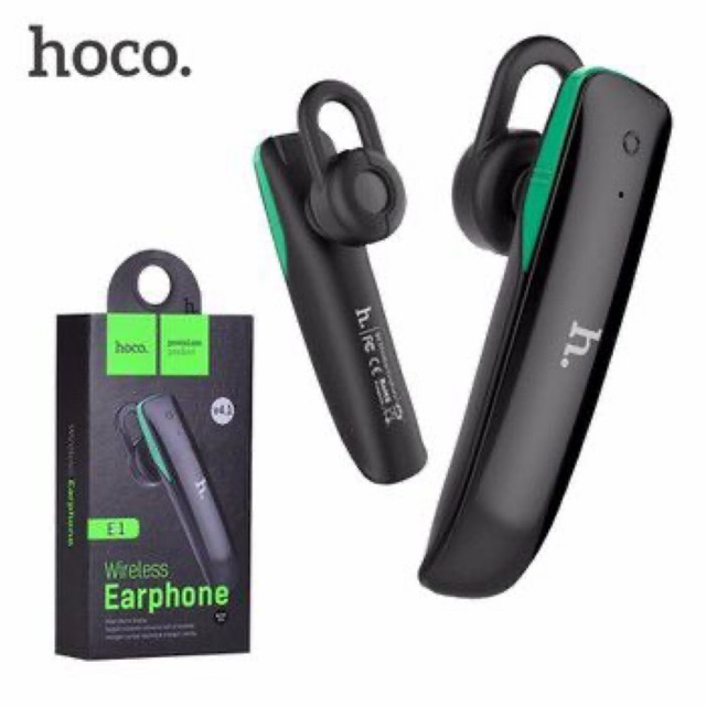 Tai nghe bluetooth HOCO E1 không dây chống ồn tương thích với mọi thiết bị điện thoại