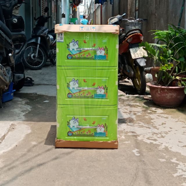 Tủ nhựa LucKy Quy Phúc + 3 tầng: 38 x 41 x 750 Cm- BẢO HÀNH 10 NĂM | BigBuy360 - bigbuy360.vn