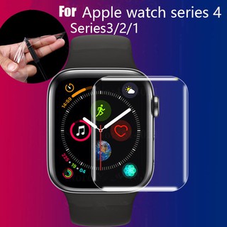 Miếng dán TPU mềm cong 3D bảo vệ toàn diện cho iWatch Series 4 / 5 iwatch5 iwatch4 40mm 44mm 42mm 38mm Series 3 / 2 / 1