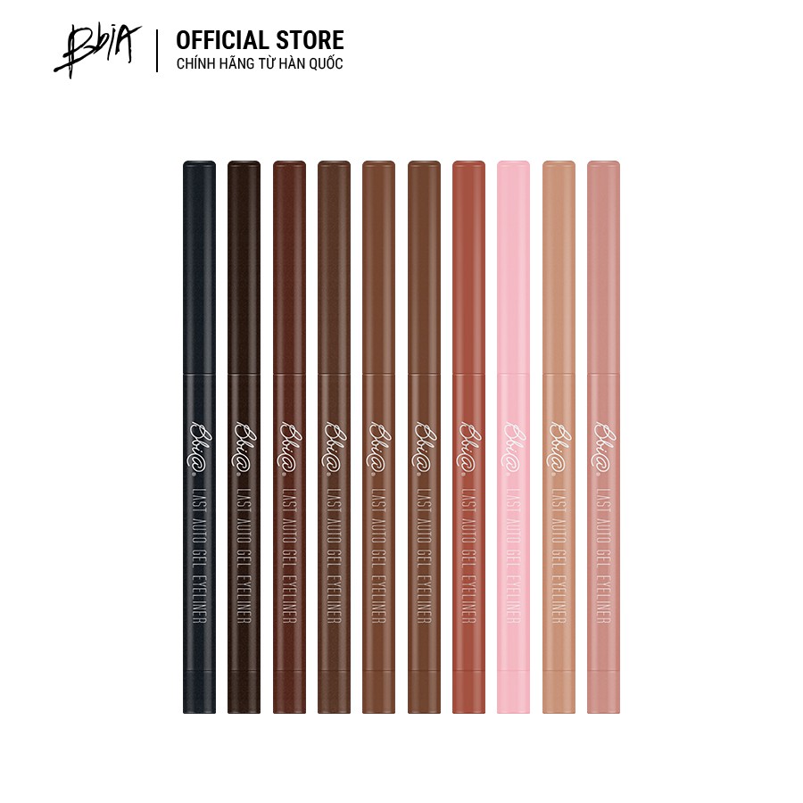 Gel kẻ mắt Bbia Last Auto Gel Eyeliner (10 màu) 0.3g - Bbia Offical Store