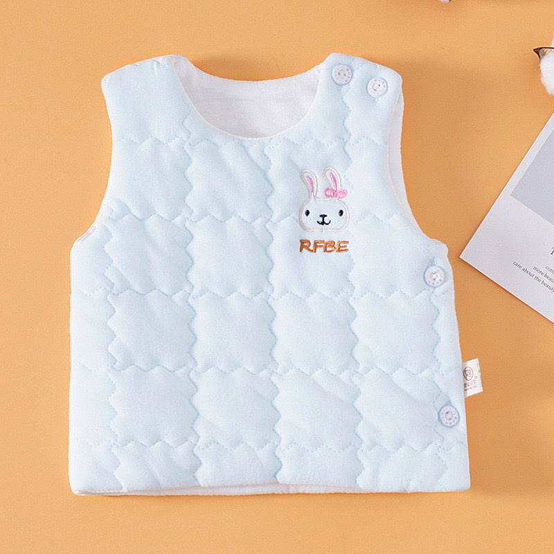 Áo ghi lê cho bé, áo gile cotton mềm mại ấm áp hàng Quảng Châu cao cấp