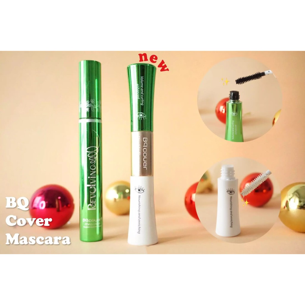 [Mới] Mascara Odbo Bq Cover Dài Mi Dưỡng Mi 2in1 Double Extension Mascara