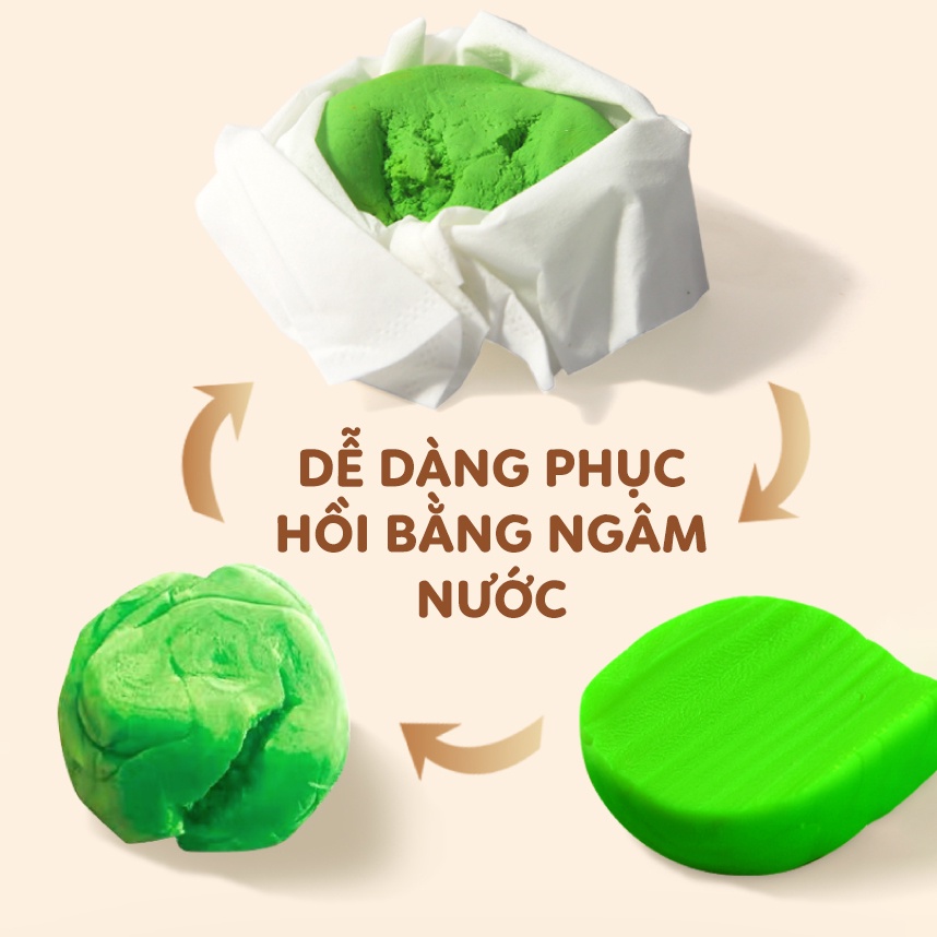 [CHÍNH HÃNG ] Đất Nặn Organic làm từ BỘT MỲ An Toàn cho bé từ 2+ - Joan Miro