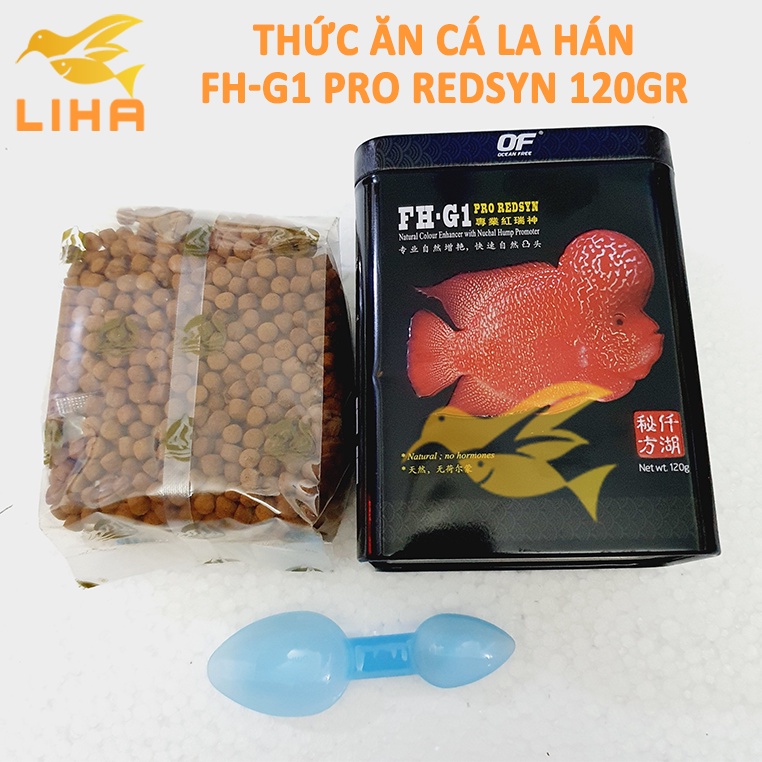 Thức Ăn Cho Cá La Hán FH-G1 Pro-Head | Pro-Redsyn - Cám Cá La Hán Cao Cấp