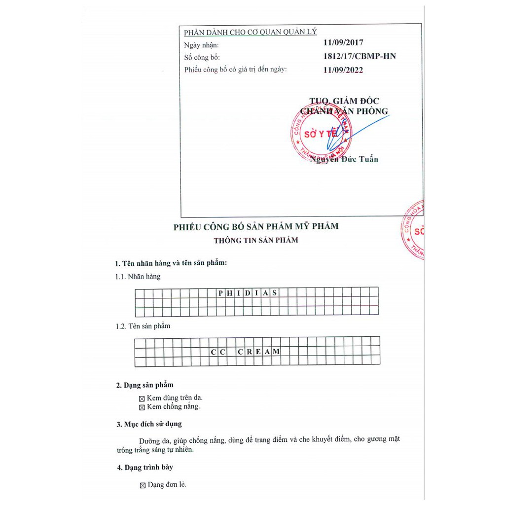 Kem lót kiềm dầu Phidias dưỡng da, trang điểm 35g | BigBuy360 - bigbuy360.vn