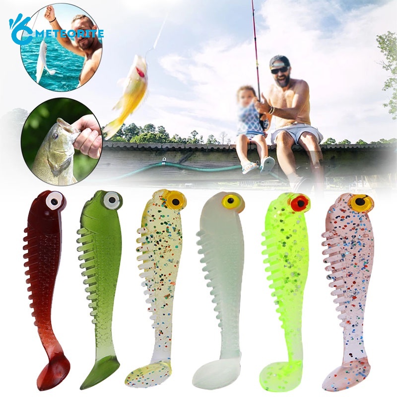 Mồi Câu Cá Nhân Tạo 5.5Cm Chất Liệu Silicon Mềm