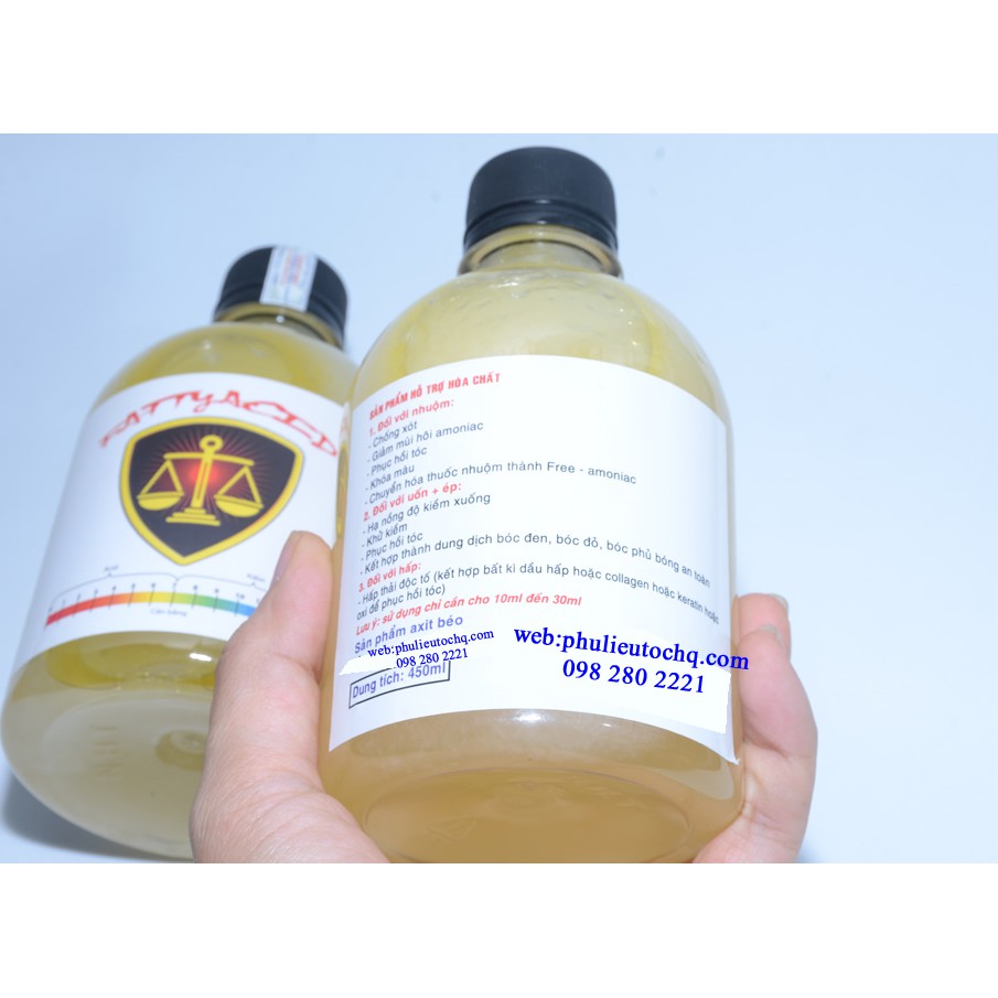 Acid béo cung cấp đạm cho tóc