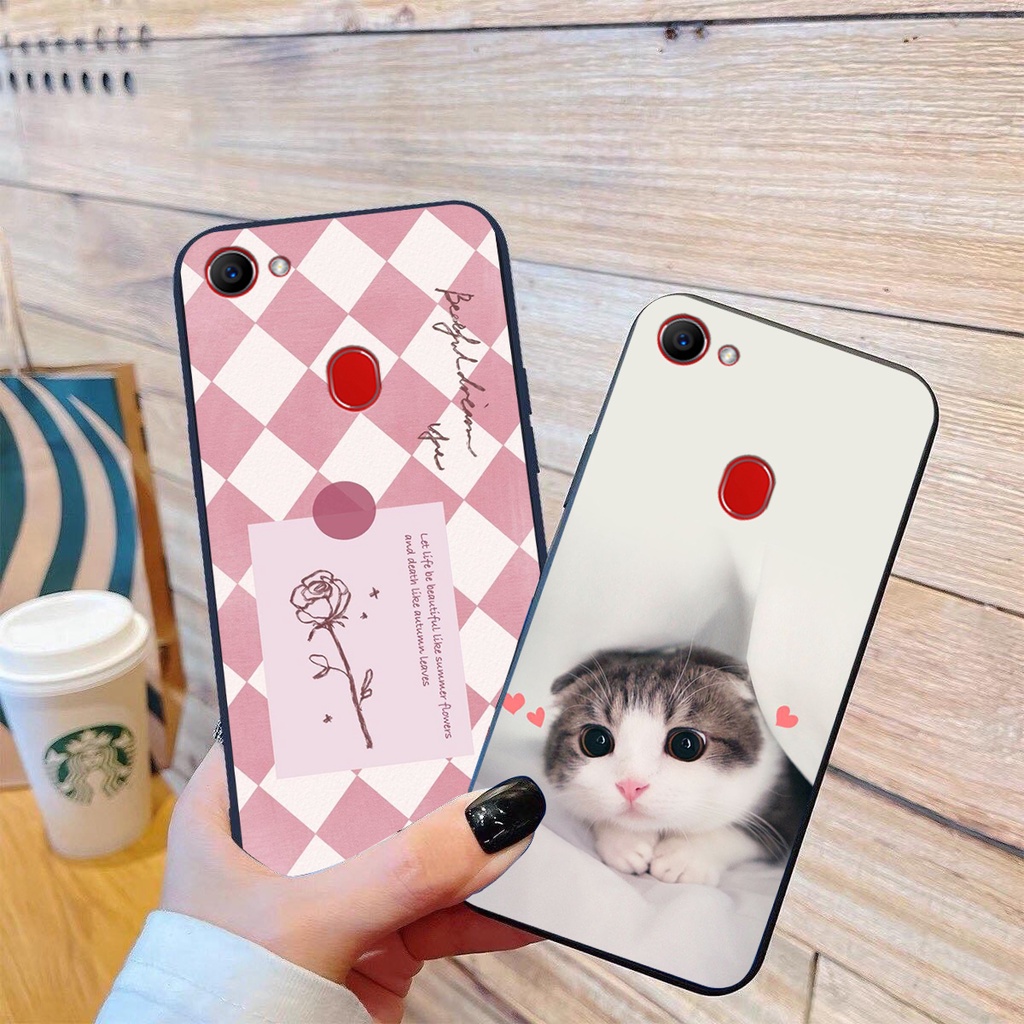 Ốp lưng Oppo F5 / F7 / F5 YOUTH in hình cao cấp mẫu kẻ caro,mikenbe@r siêu hot