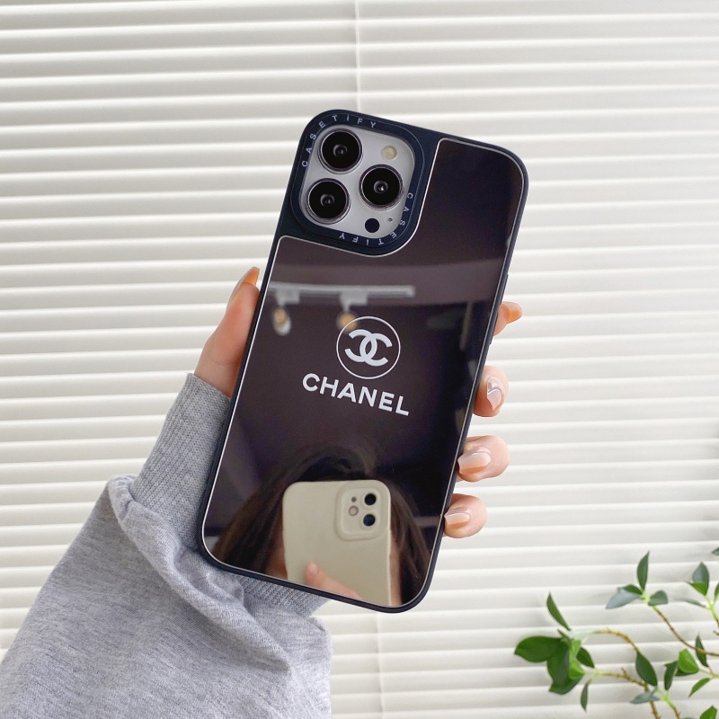 Ốp Điện Thoại Mặt Gương Chống Sốc Chống Rơi Cho iPhone 13 12 11 Pro Max XS XR X