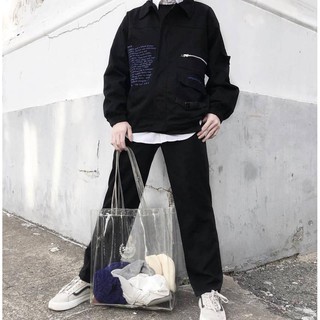 < FREESHIP > Khoác Kaki Pocket [ Form UNISEX ]