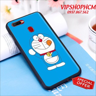 Ốp lưng Realme 3/ 3 Pro/ 5/ 5i/ 5 Pro Hình Doremon Nhảy Múa - viền TPU dẻo