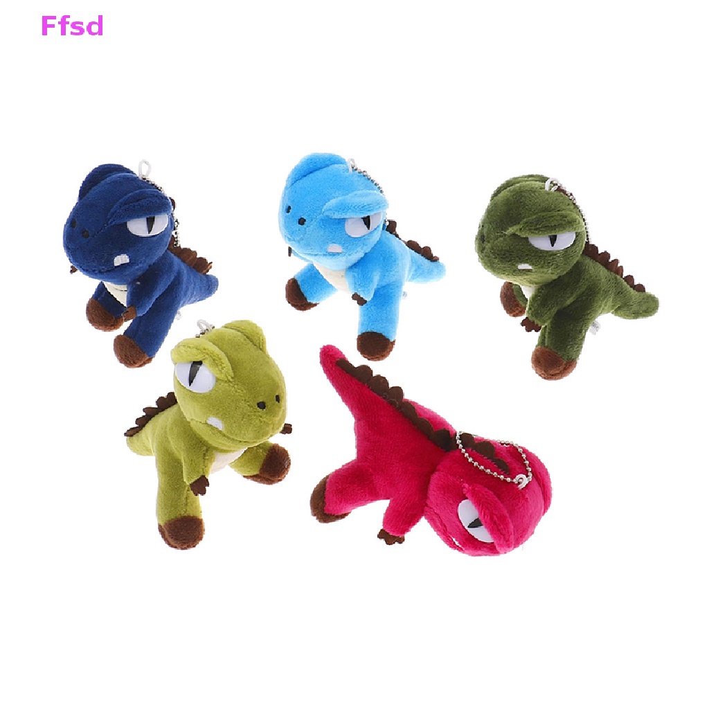 Đồ Chơi Thú Nhồi Bông Hình Khủng Long T-Rex 12CM Có Móc Khóa