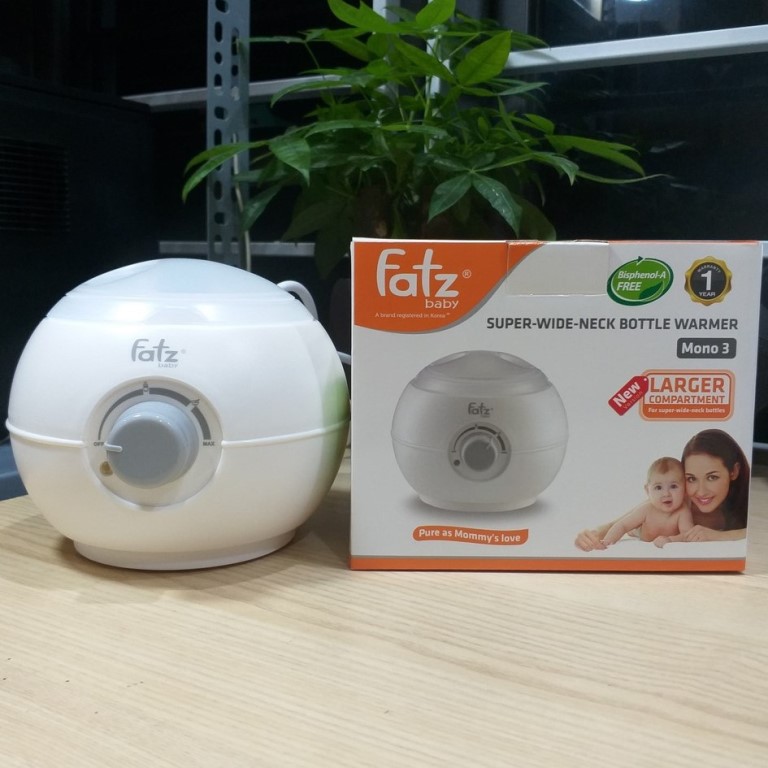 Máy hâm sữa &amp; tiệt trùng Fatz Fatzbaby Mono 1- FB3003SL cho bé Mamababyvn