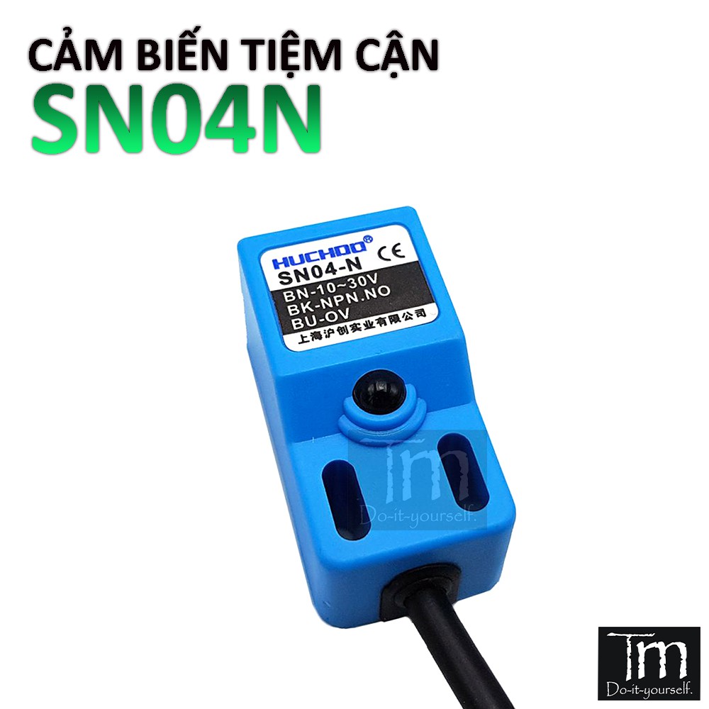 Cảm Biến Tiệm Cận Kim Loại SN04 NPN