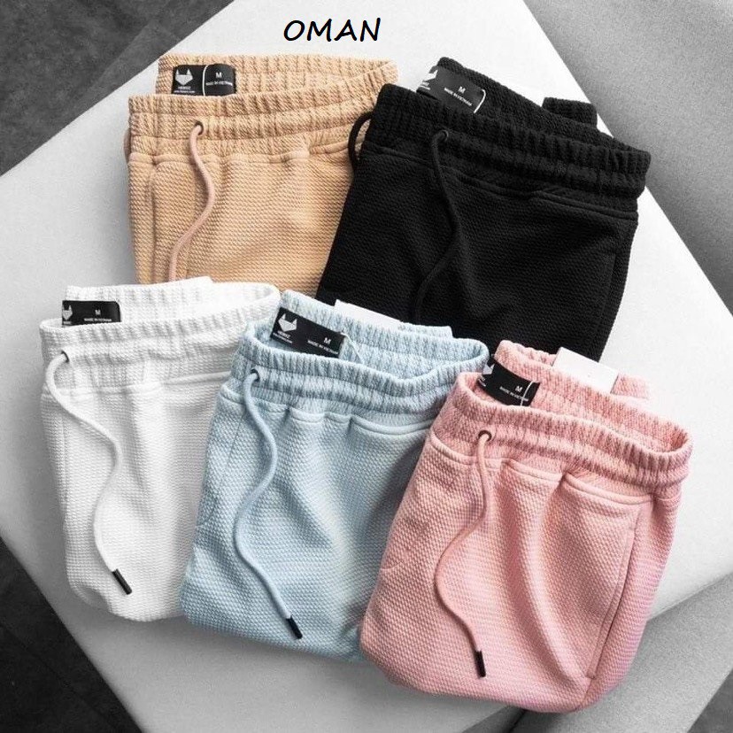 Quần đùi nam thể thao, quần short thun nam dệt sợi mặc mát -OMAN