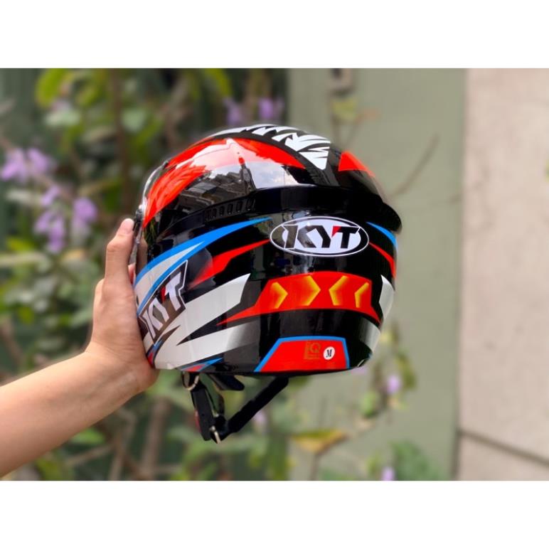 NÓN BẢO HIỂM 3/4 Royal 2 Kính M268 lên logo KYT,  Free Ship