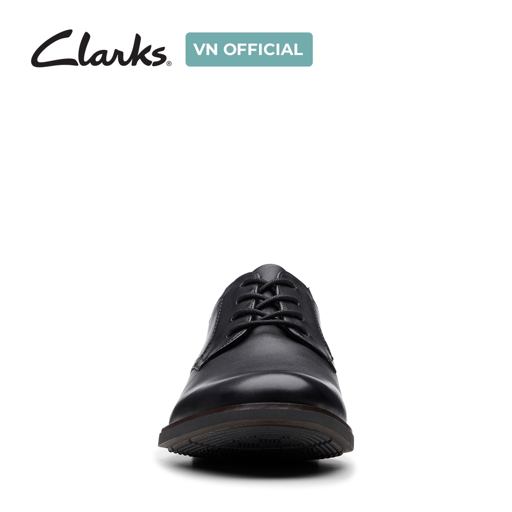 Giày Oxfords Nam CLARKS Becken Lace màu đen