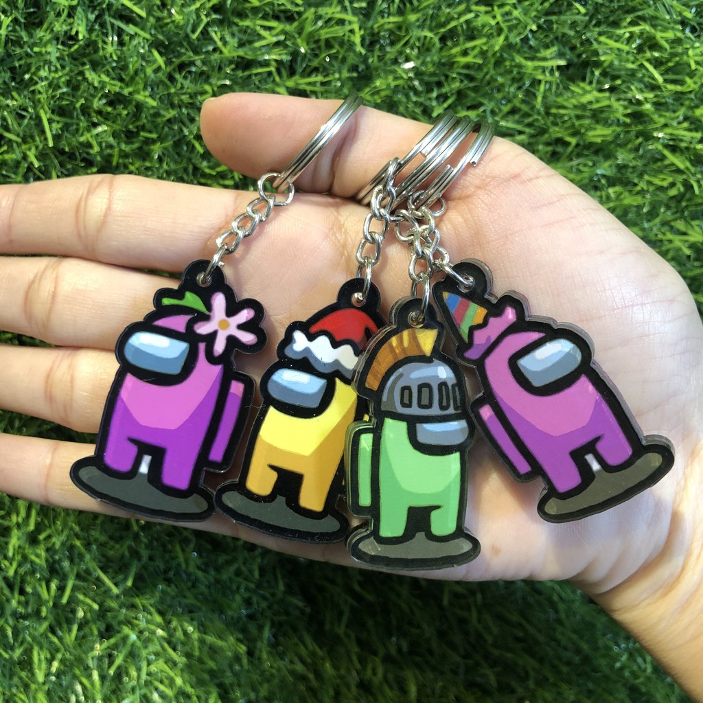 Móc khóa game in theo yêu cầu