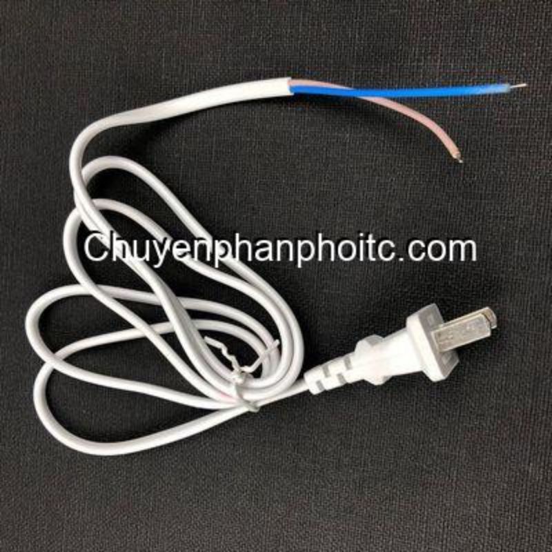 cáp  đúc sẳn màu trắng 1m