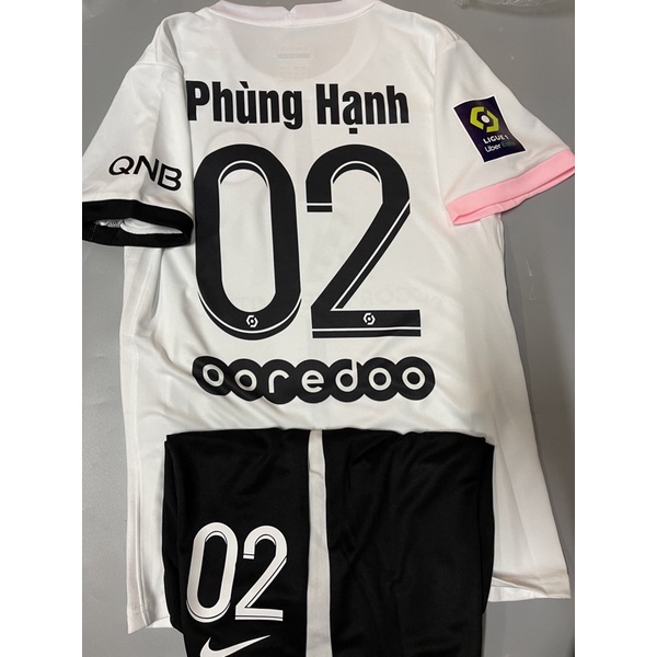 ☇♚Set bộ quần áo bóng đá hàng nhập thái clb PsG sân khách 2021 2022