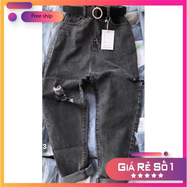 FREESHIP Quần bagy bò khói rách mã 003 DH12
