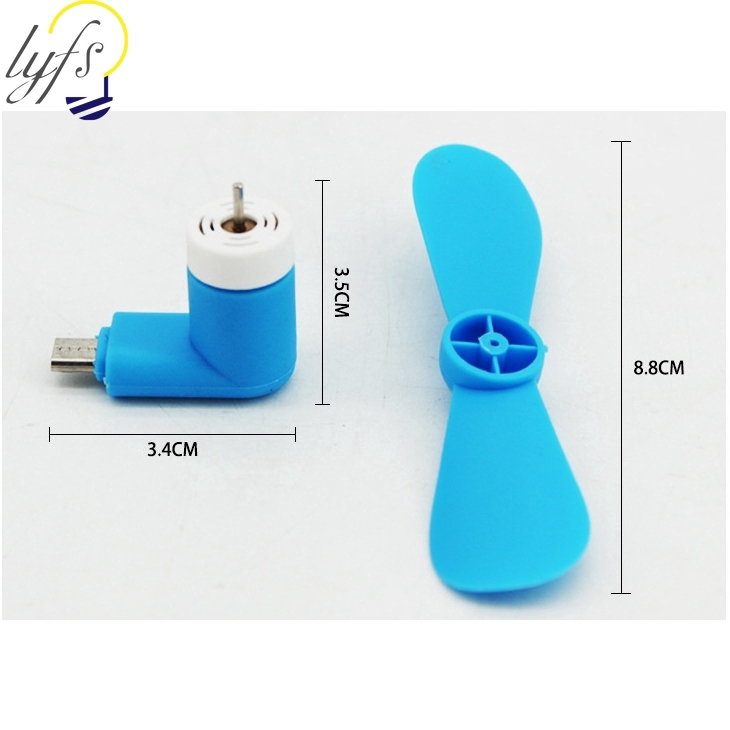Quạt USB Mini Linh Hoạt Di Động Cho Điện Thoại Android