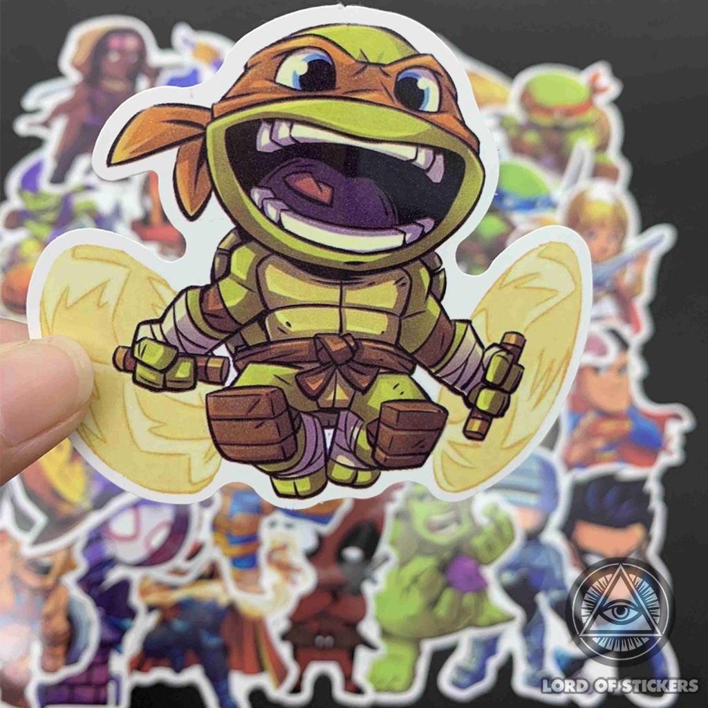 Set 50 Miếng Dán Siêu Anh Hùng Marvel DC Sticker Phim Hoạt Hình Chống Thấm Nước Trang Trí Mũ Bảo Hiểm, Ván Trượt, Laptop