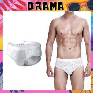 Quần lót nam tam giác, quần sịp nam thun lạnh cao cấp Thiết kế lỗ thoáng và co giãn tối đa, PHỤ KIỆN DRAMA SIP008