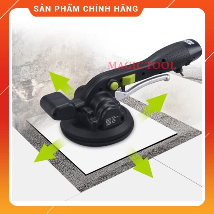 Máy Ốp Lát Gạch Dùng Pin TOFTE 2 Chức Năng-Đầm Rung Hút Gạch 6 Cấp Độ