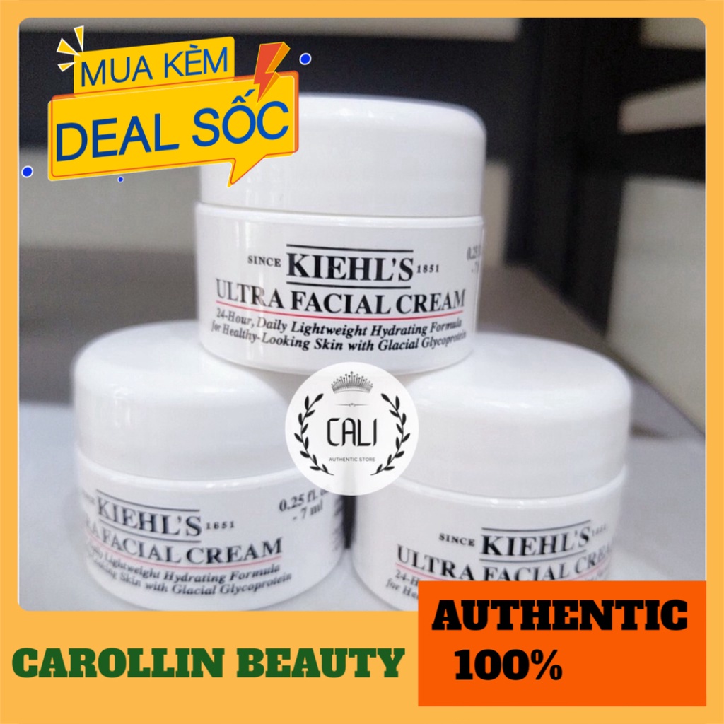 Kem dưỡng da 💖 FREESHIP 💋  Kem dưỡng Ultra Facial Kiehl's 7ml chính hãng [ Minisize ] CAROLLIN BEAUTY | BigBuy360 - bigbuy360.vn