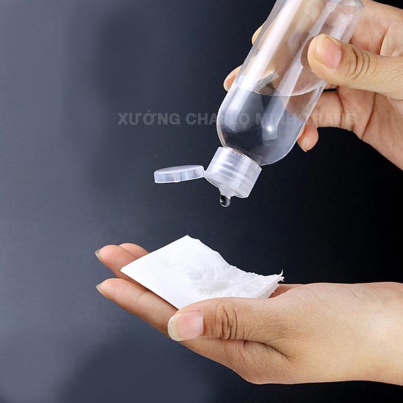 Chai Nhựa Nắp Bật 20ML/30ML/50ML/100ML/250ML Đựng Gel Rửa Tay - Chai Nhựa Pet - Chai Chiết Mỹ Phẩm - Dụng Cụ Làm Đẹp