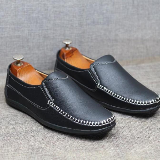 Giày lười nam da mềm đế cao su được khâu chắc chắn L05 [HÀNG CAO CẤP] | WebRaoVat - webraovat.net.vn