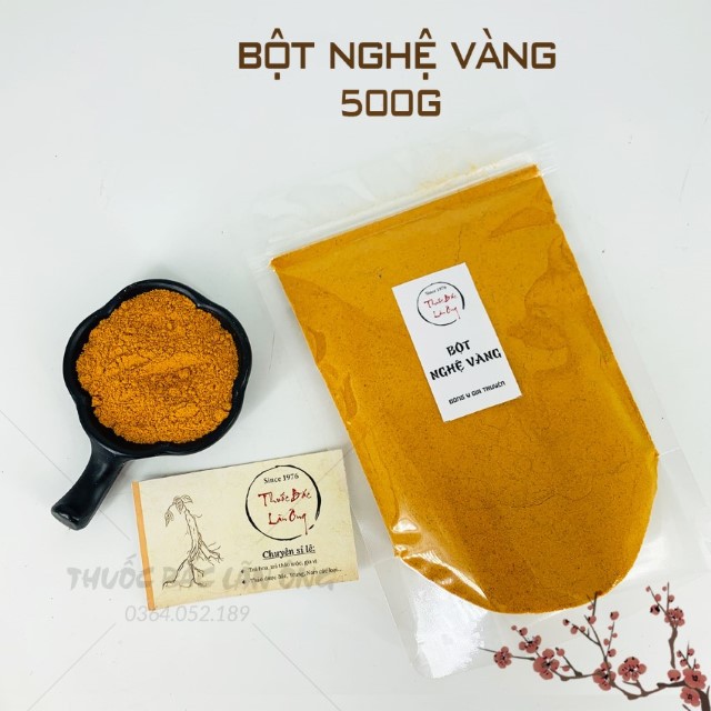 Bột Nghệ Vàng Nguyên Chất 500g