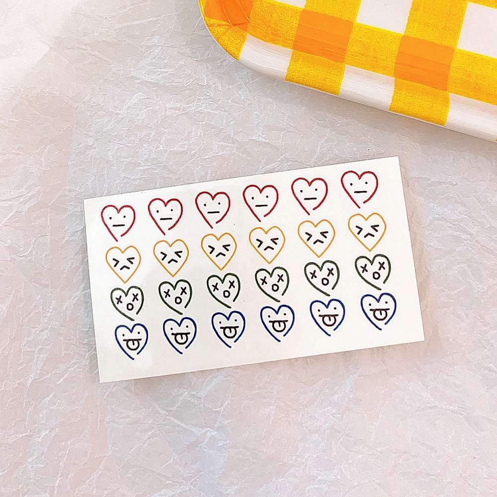 Miếng Dán Hình Xăm Vẽ Tay Chống Thấm Nước Lâu Trôi Họa Tiết Hoạt Hình Nhiều Màu Sắc