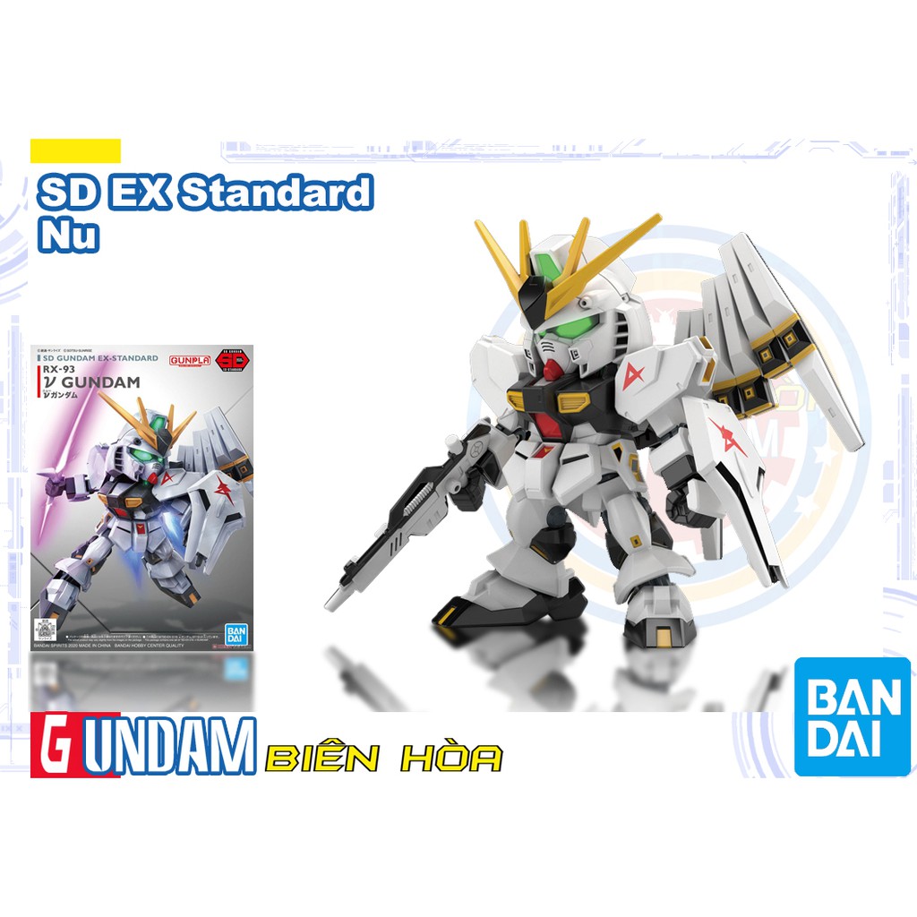 Bộ lắp ráp mô hình gundam SD EX Nu